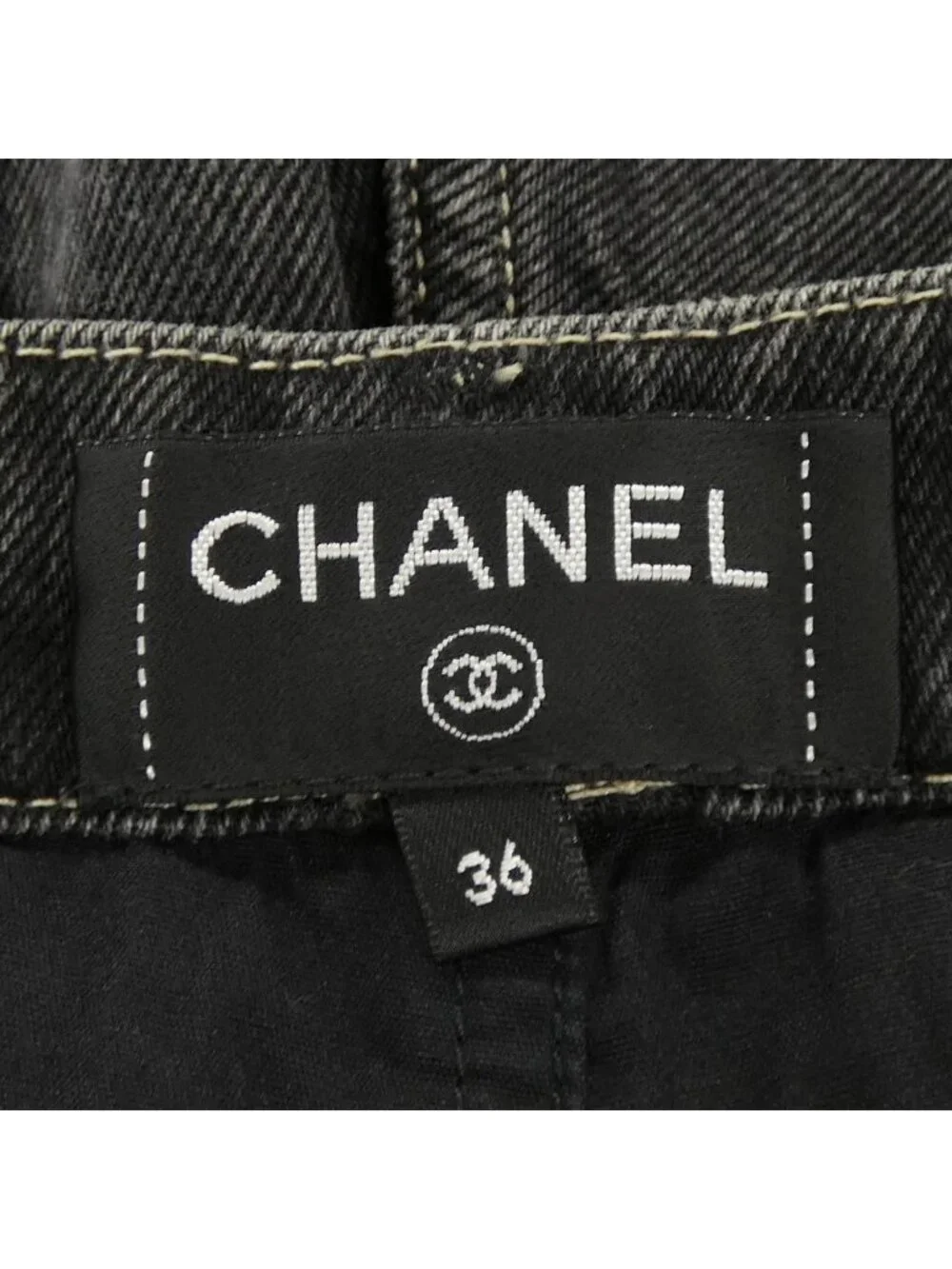 Chanel Jeans Black